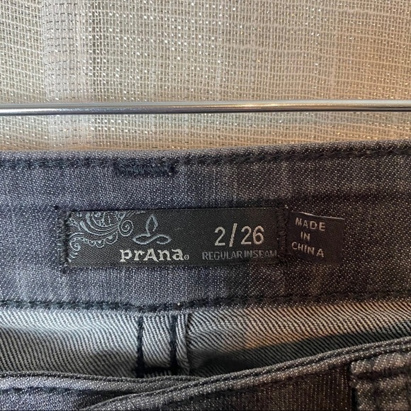 PrAna Black Washed Jeans ~Straight Cut~2/26 - Picture 2 of 9
